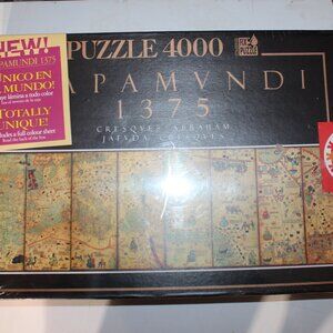 Rare Puzzle - Educa Mapamundi 1375 4000-piece jigsaw puzzle New Unopened